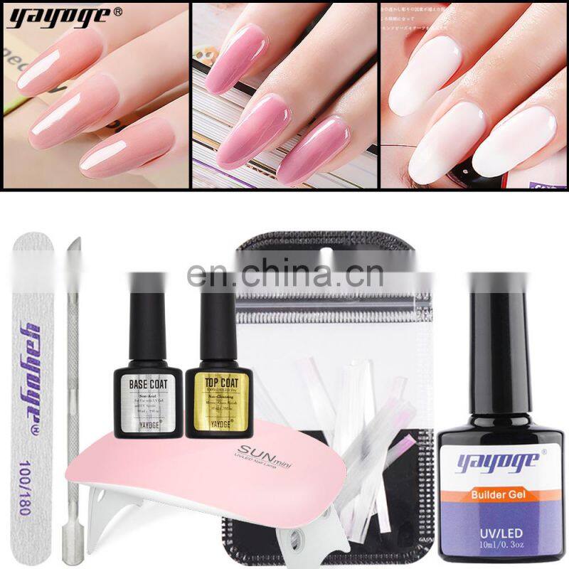 Nail Polish Gel Set Gel Nail Polish Kit With Uv Lamp Light