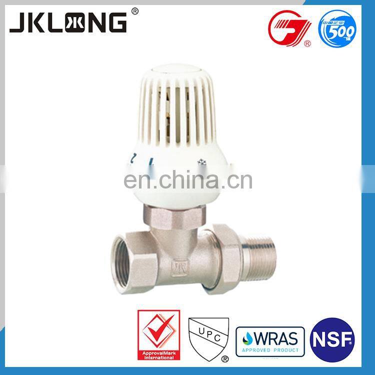 J3004 Cheap Hot Sale Top Quality Brass Straight Radiator Valve HVAC System