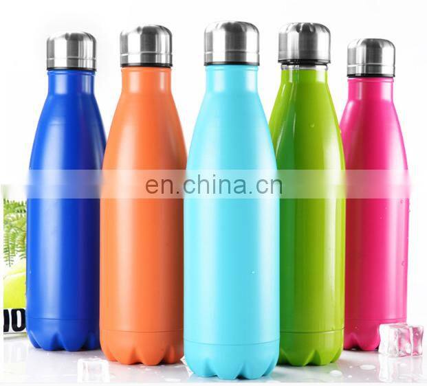 Colour Pattern Stainless Flask Smart Stainless Steel Water Bottle Stainless Steel Double Wall Protein Shaker