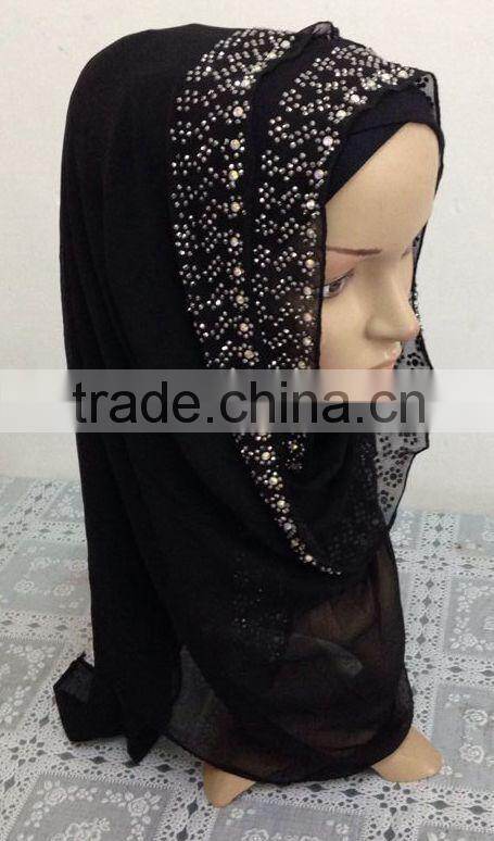 S115 latest design long muslim scarf