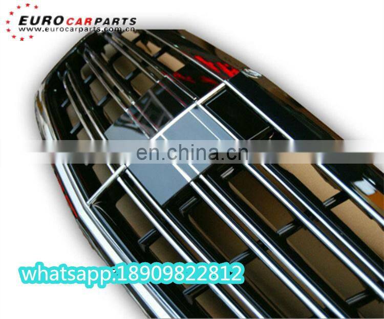 S65 front grill fit for MB S CLASS w222 S320 S400 S500 S600 S63 2013 year UP to S65 style grille