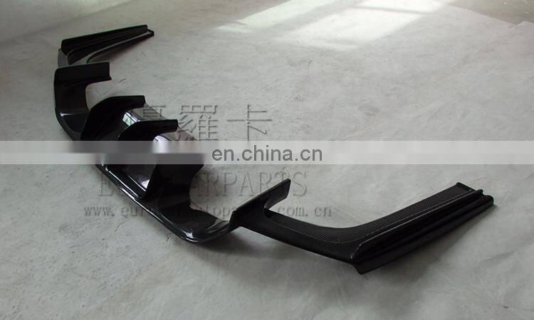 for F80 M3 / F82 M4 carbon fiber parts fit for F80 M3 / F82 M4 all year to V style carbon fiber front lip and diffuser for M3 M4