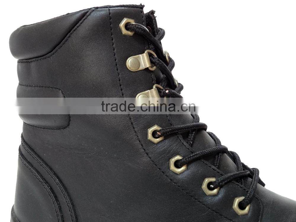 Black Colour Ankle Safety Boots