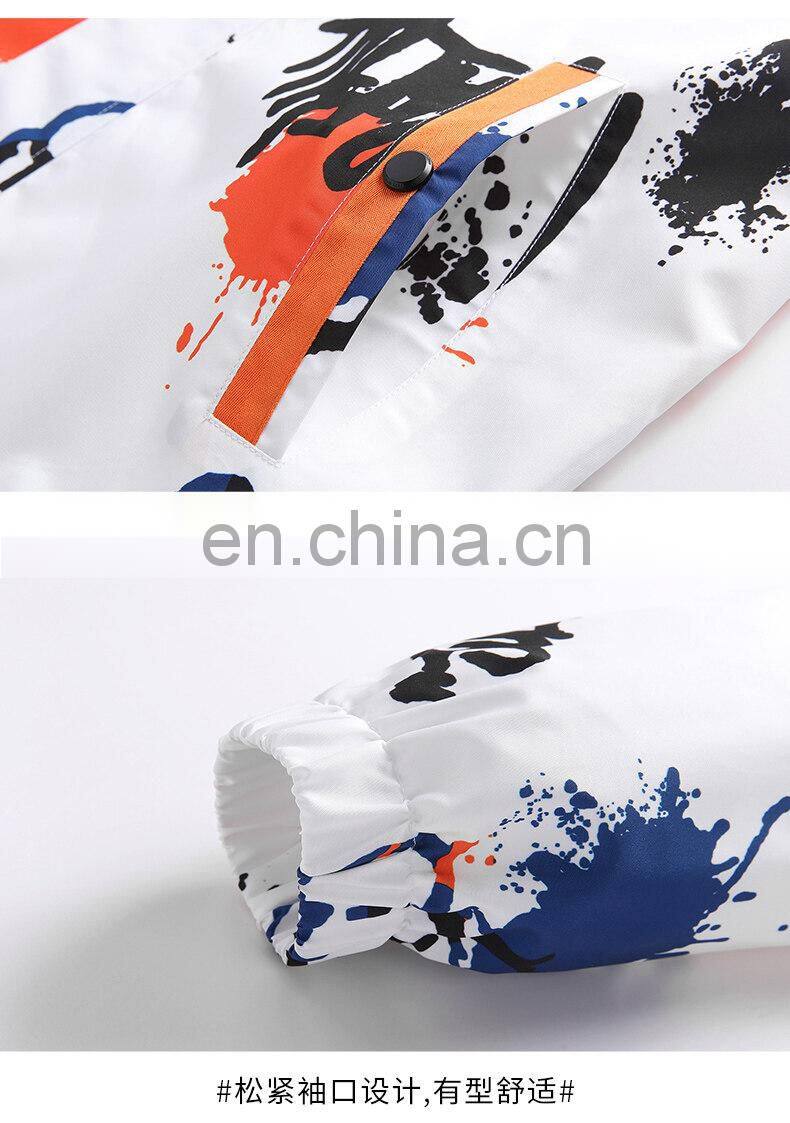Wholesale custom brand LOGO mixed men and women spring new jacket couple casual hooded plus size jacket