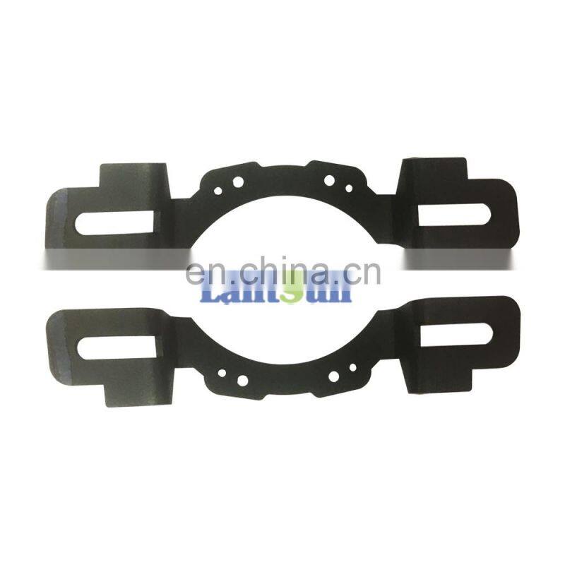 J361 10th anniversary bumper fog lamp bracket 4inch Headlight bracket FOR JEEP FOR Wrangler JK 2007-2017 LANTSUN