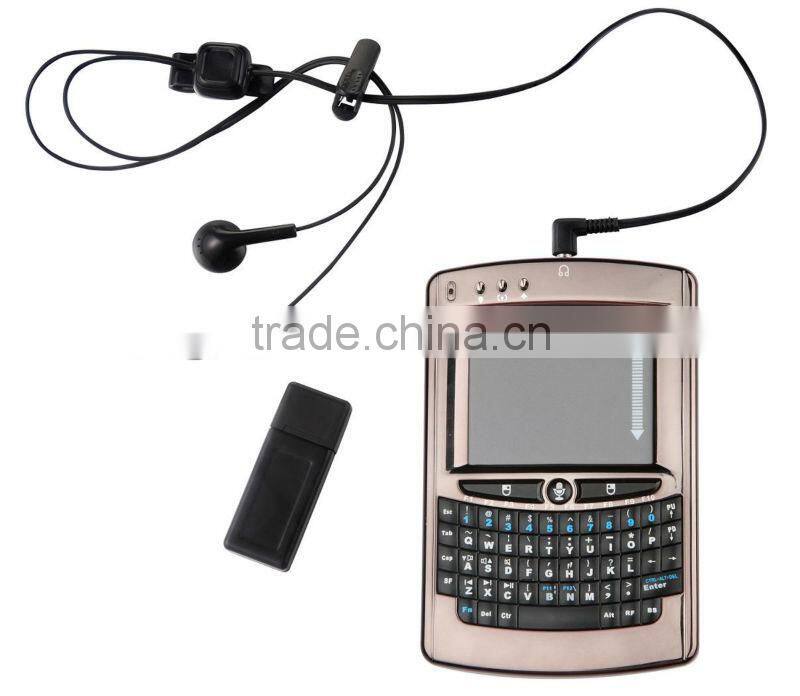 Mini 2.4GHz Voice Wireless iPazzPort Keyboard Mouse Touchpad Speaker Microphone