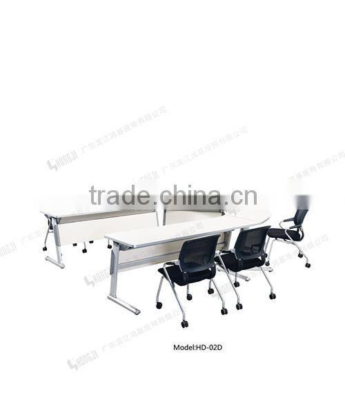 folding conference desk for commercial use S shape desk office desk