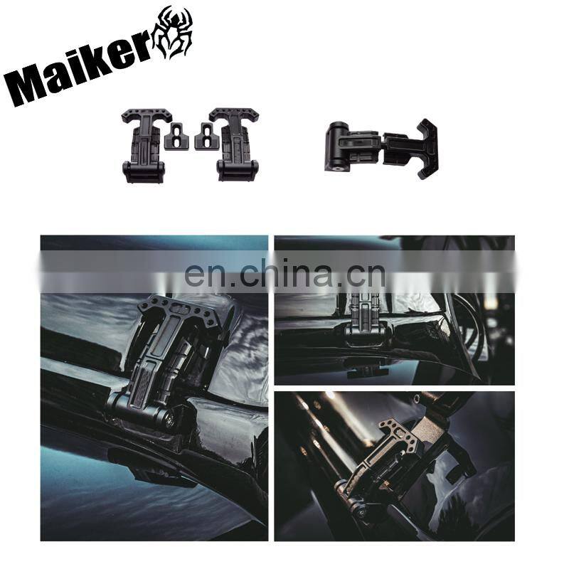 Offroad manufacturer hood catch with vehicle's switch  for Jeep Wrangler Jk hood lock kits 4x4 accessories