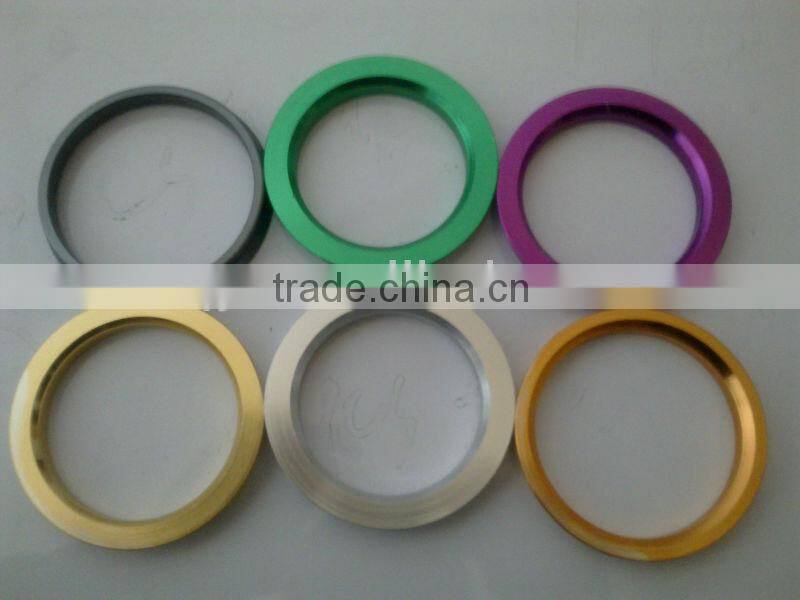 High Quality Hard Anodized Aluminum Forged Wheel Hub Centric Rings