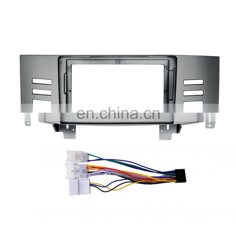 Car Dvd Navigation Gps Fascia Plastic Frame For Toyotareiz 2004-2009 car video radio android dashboard