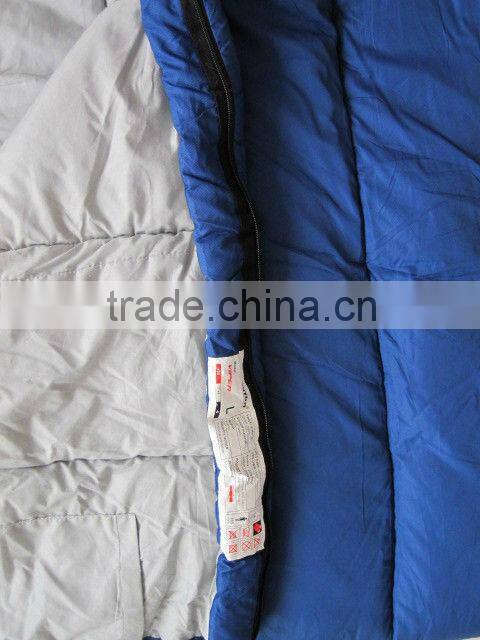 Camping Adult Indoor Or Outdoor Lightweight Cotton Envelope Sleeping Bag