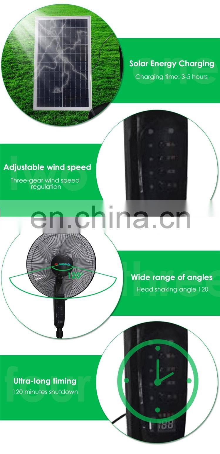 Solar Powered Panel Fan Home Fan 25W Portable Solar Power Fan
