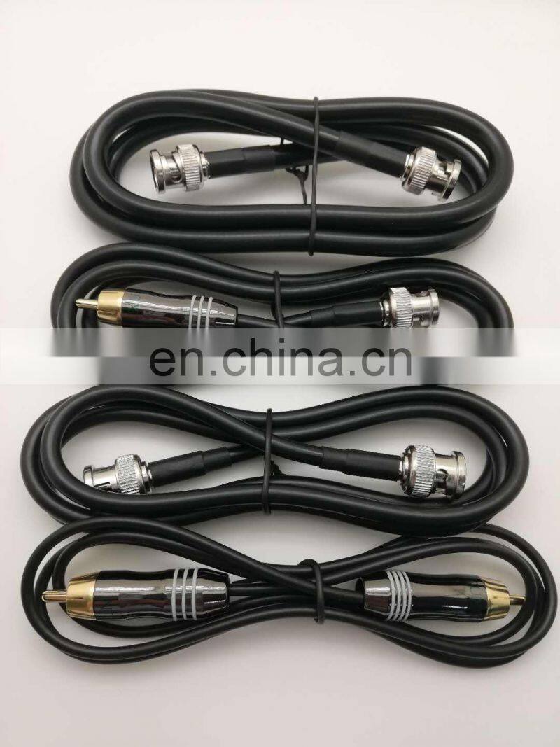 BNC to RCA Video Cable Coaxial Surveillance Cable for CCTV Security Camera, Medical Equipment, Video Camera