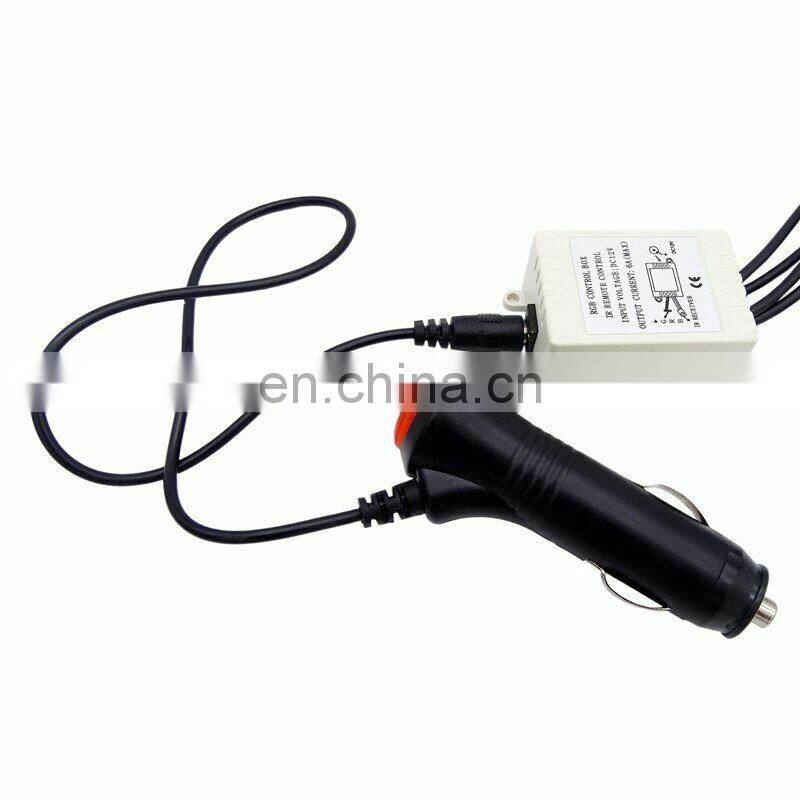 RGB LED car light strip, LED atmosphere lamps, 12V remote control car interior light