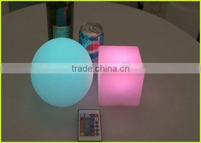 ACS Rechargeable colorful LED chair furniture