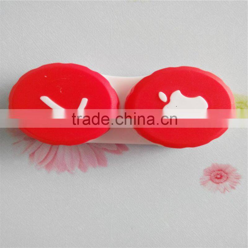 apple case contact lens & lens container