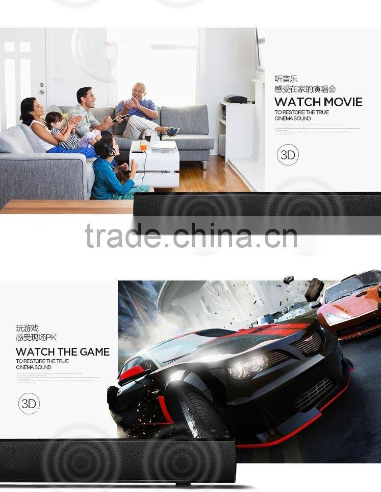 Android TV BOX Best Match S01 Bluetooth Soundbar For LCD TV Tablets And Smartphones Bluetooth V4.0 3Model Bluetooth Speaker