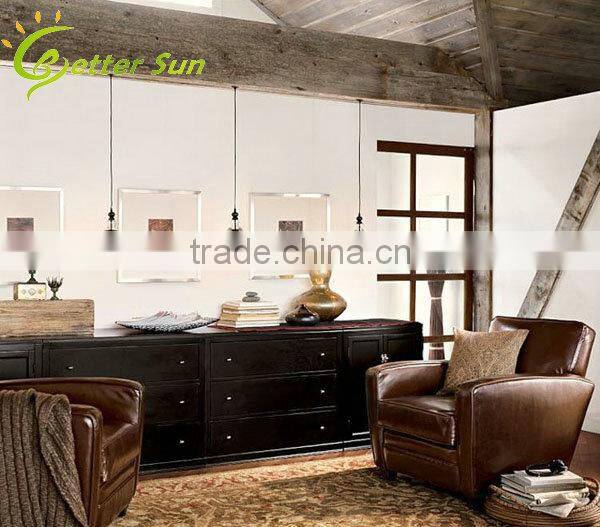 Edison Vintage Iron RH Loft Glass Modern Pendant Lamp