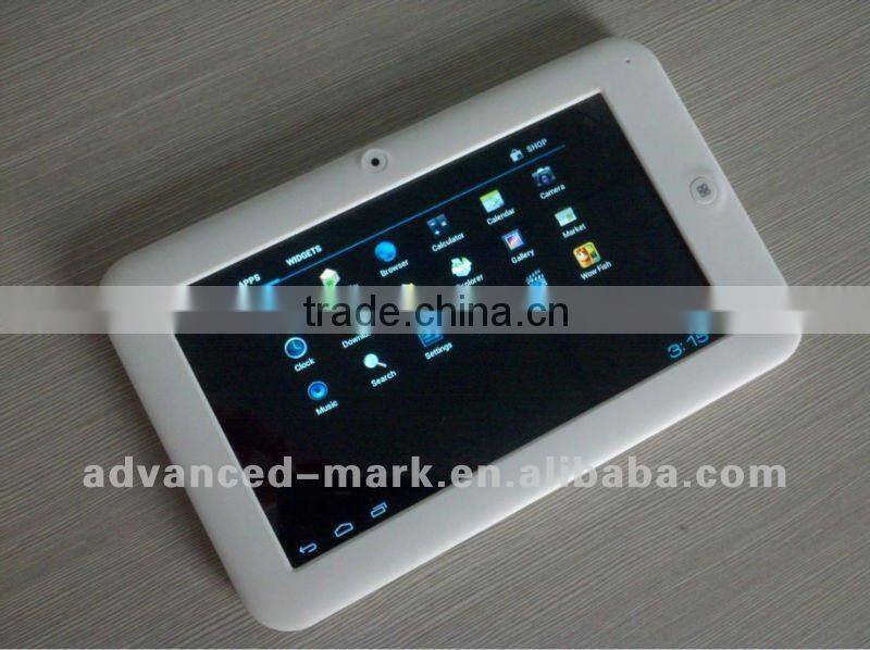 New 7 " Android 4.0 os , Cortex-A8 1.2 GHz , 512MB/4GB, 800*480 Pixels , 3000mAh Battery Tablet PC , Support USB 3G Dongle