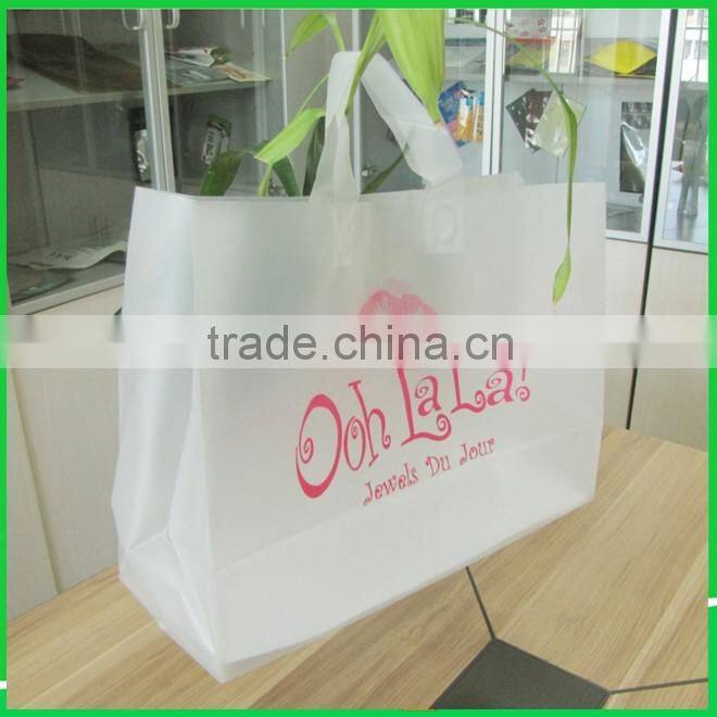 household reusable shopping bag soft loop square bottom