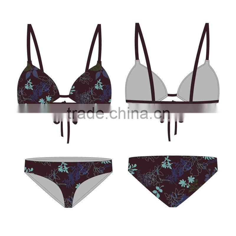(ODM/OEM Factory)hot sexy children bikini swimwear