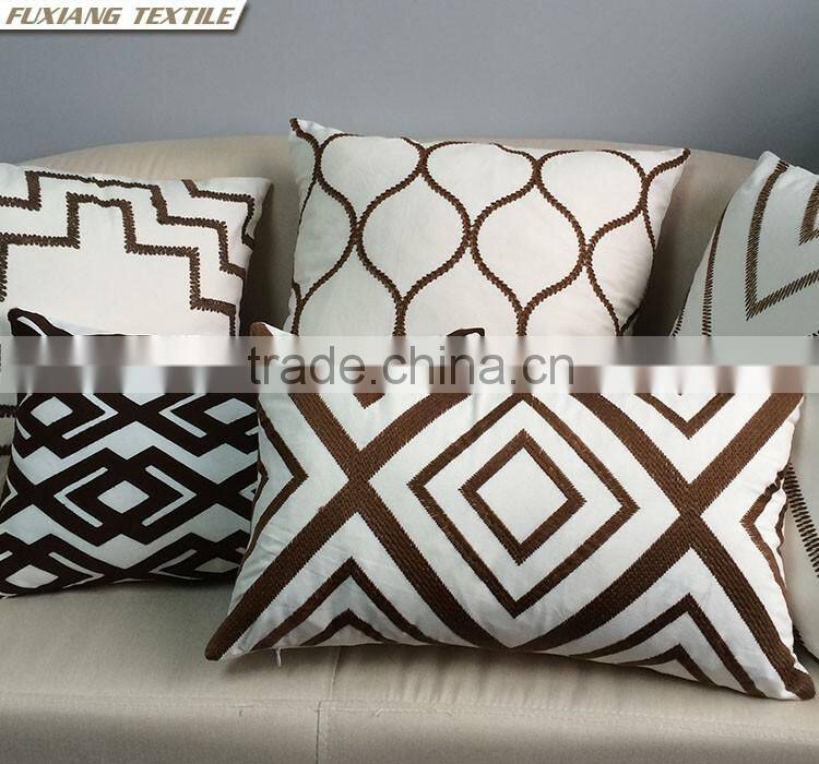 home decor pillow with kinds of embroider