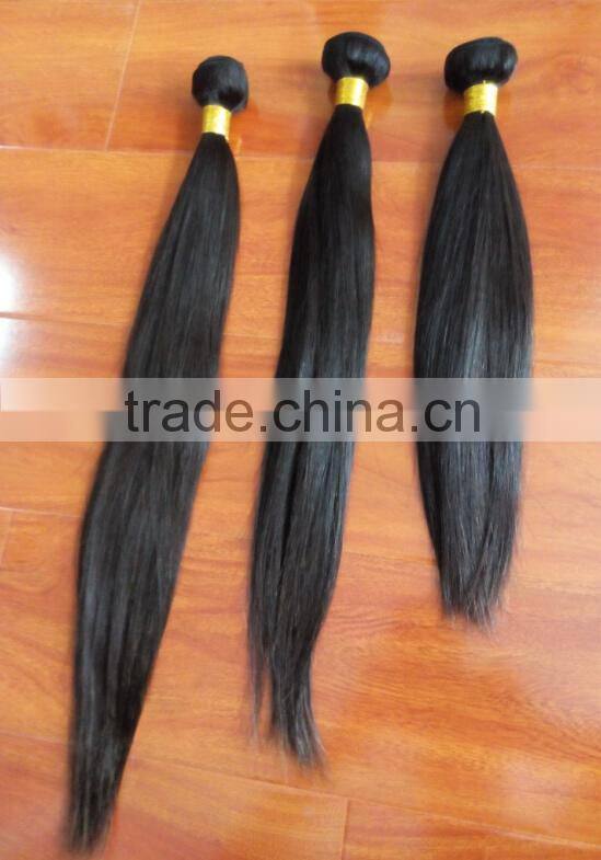 100% human hair unprocessed virgin hair silky no tangle