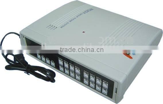 4 Co lines 16 Exts low price telephone line switch pabx