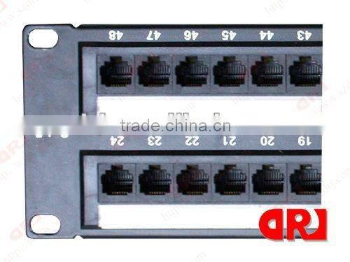 cat5e UTP 48 ports patch panel