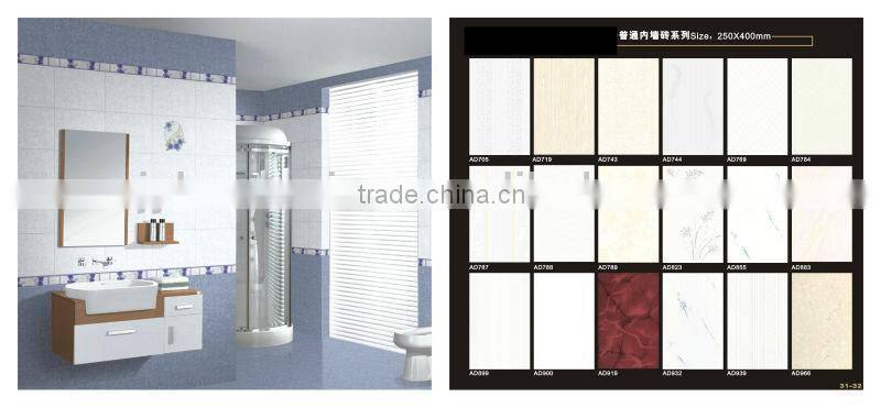 cheap water proof ceramic wall tile (250x400mm)