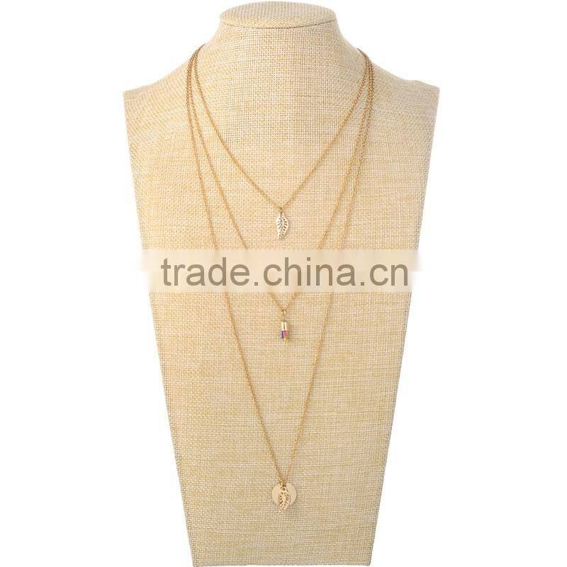 Fashionable Handmade Jewelry Charms 24k Saudi Gold Necklace 2016