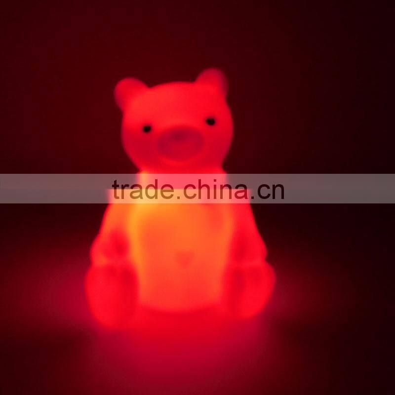 Plastic Honey Bear Plastic Electronic Toys Pvc Vinyl Wild Animal Toy