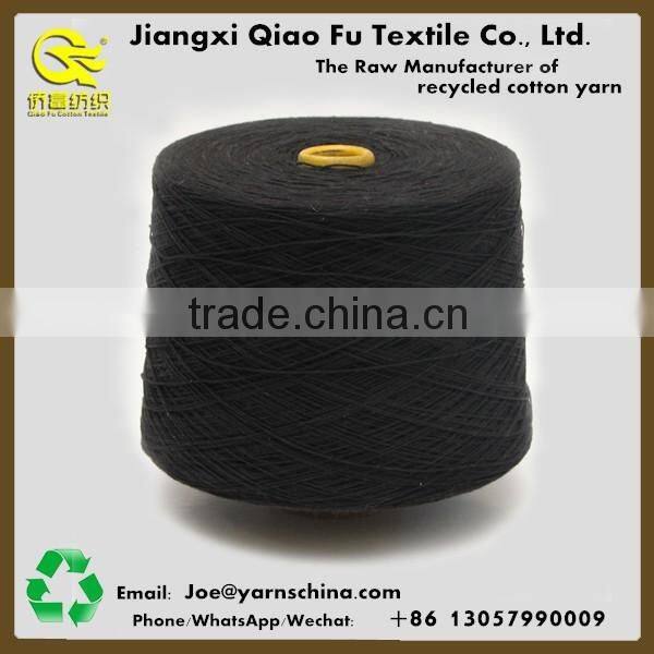 Low price Open end recycled blended Cotton polyester yarn for knitting gloves