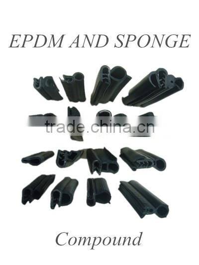 Rubber trim sealing /channel of PVC /OEM weatherstrip for car