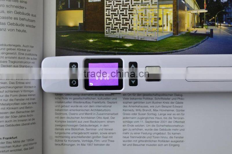 1050DPI A4 WIFI Portable Handy Document Book Scanner Iscan Wifi Handy Scanner