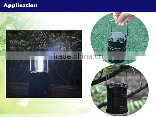 (1500413) 140LM Telescopic Pop Up 3*AA Battery COB LED Tent Camp Light