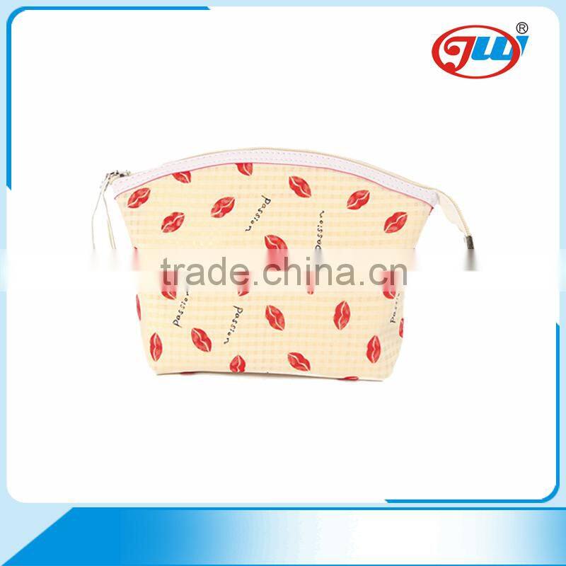 China wholesale promotional new design canvas cosmetic bag