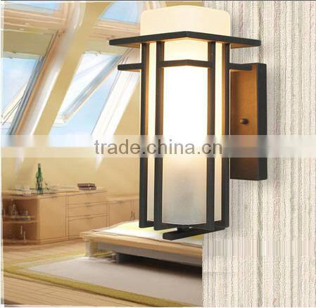 LED fashion indoor and outdoor fixture wall light