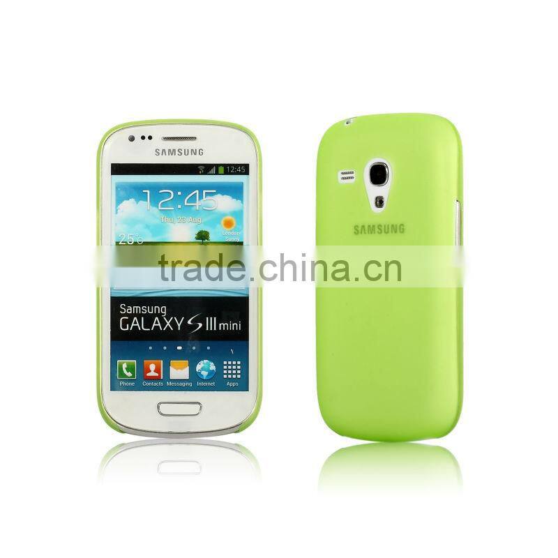 Ultra Thin Clear Crystal Snap-On Hard New Case Cover For galaxy i8190