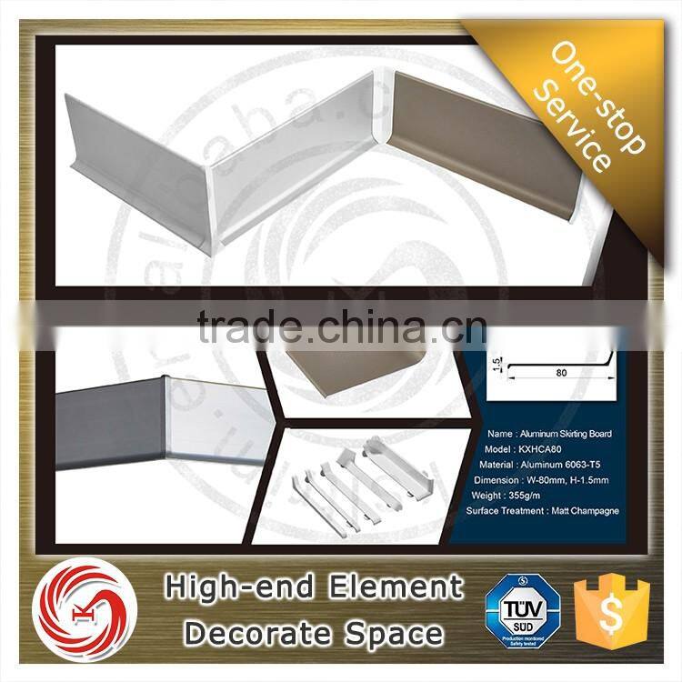 Popular style home decoration floor skirting board
