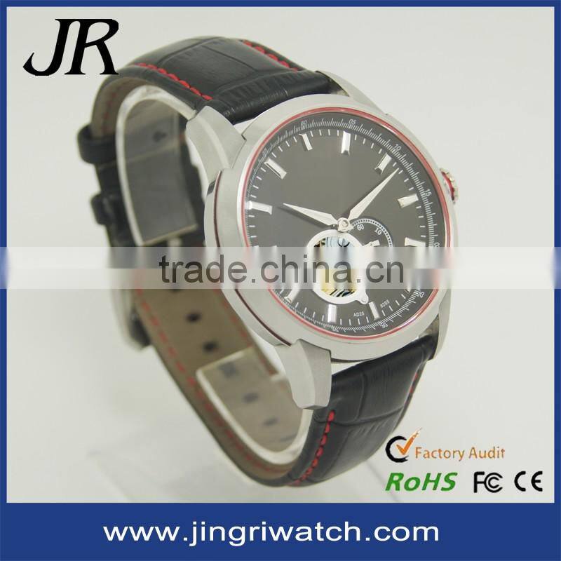 2016 Luxury Fashion Casual Stainless Steel Men Mechanical Watch Wind Watch For Men Dress Wristwatch Relogio