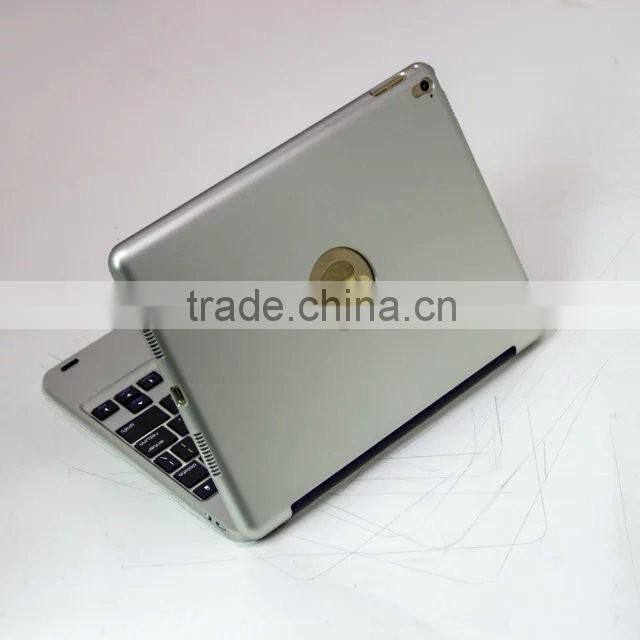 Bluefinger Factory supply clamshell Bluetooth keyboard case for newest iPad Pro&iPPAD Air 2 with coloreful protective case