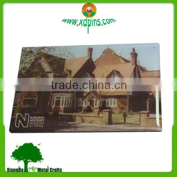 Holiday viddage souvenir gifts eco-friendly fridge magnet/full color printed coated paper magnet/High performance