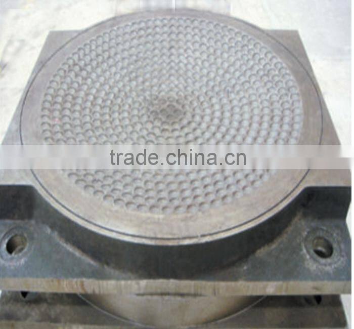 factory price lead rubber ptfe elastomeric bridge pot bearing pads