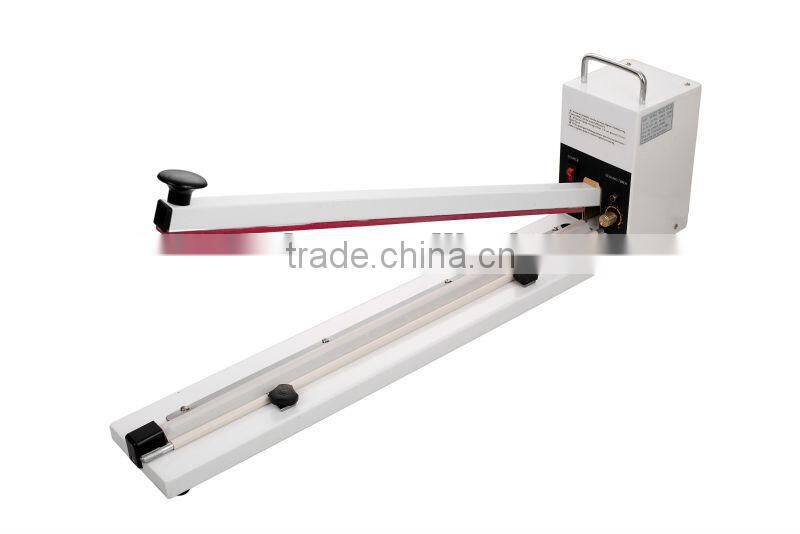 2015 new hot selling professional plastic Manual lengthen hand impulse heat isostaic press sealing sealer