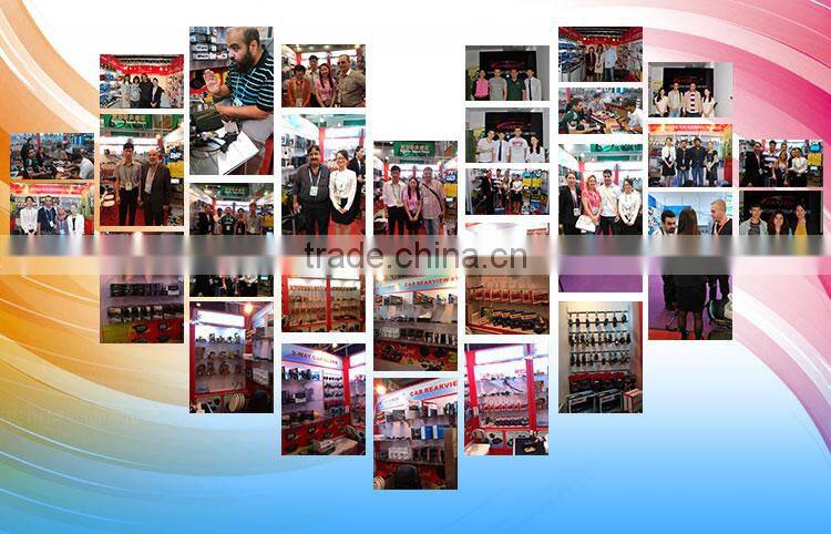 car rear mirror 7 inch TFT LCD color monitor with bluetooth and USB build-in SD reader