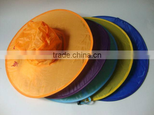 Newest design fashion pop folding sun hat for travel