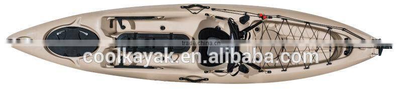 Cool kayak racing pedal kayak and fishing boat dace pro angler wholesale PE kayak