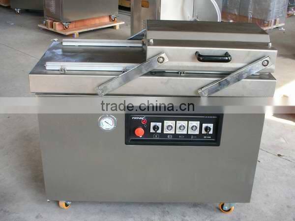 seafood double chamber small vacuum packaging machinery