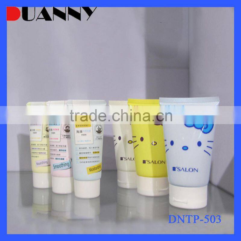 Plastic Tube Packaging For Cream, Small Yellow Plastic Tube Manufacturer , Plastic Tube Containers Wholesale